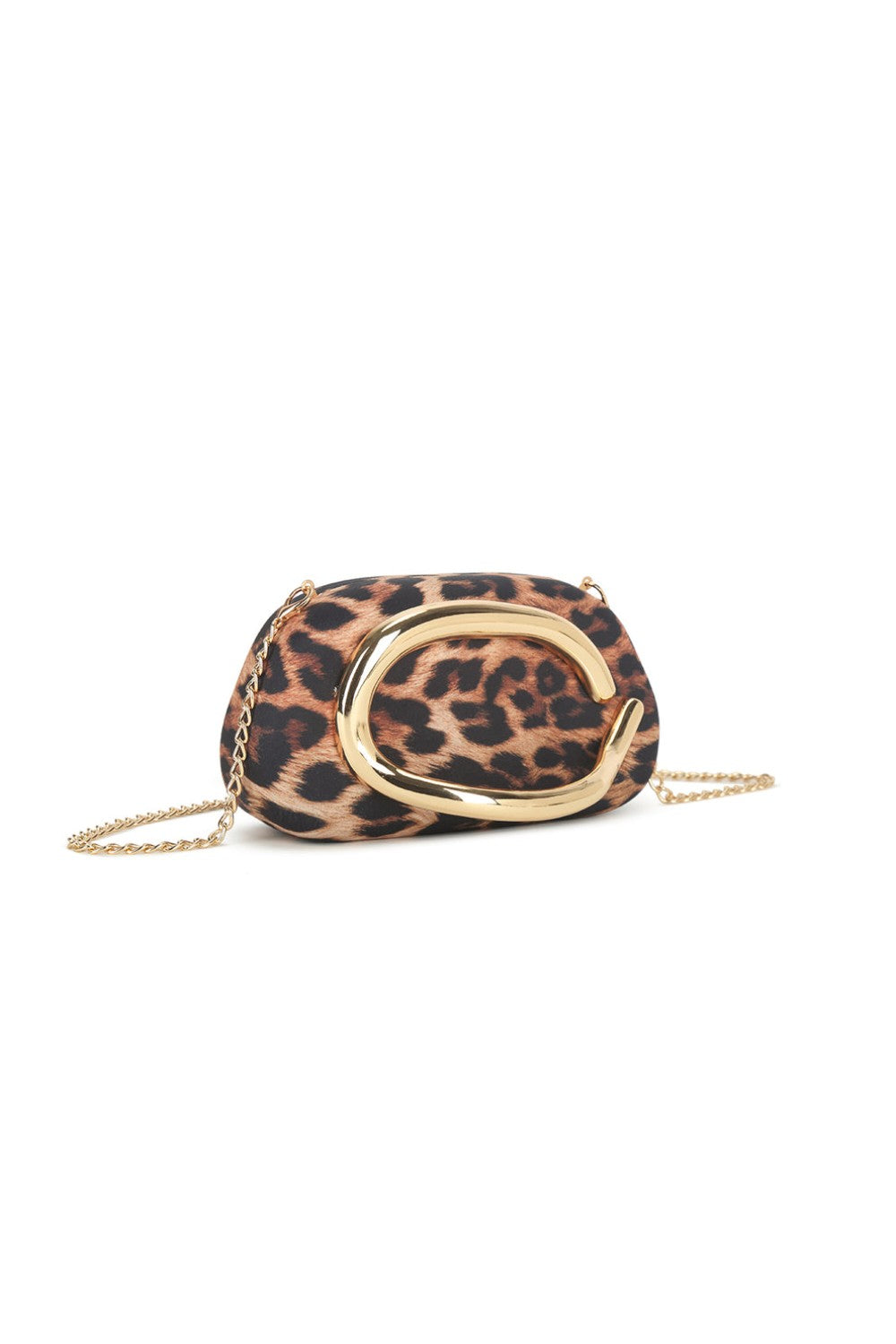Gold Leopard Clutch Bag - Image 2