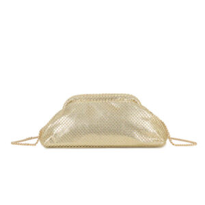 Gold Mesh Clutch Bag