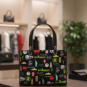 LA VIE EN ROSE Manhattan Handbag BYMANYC ® New York Vegan Elegance